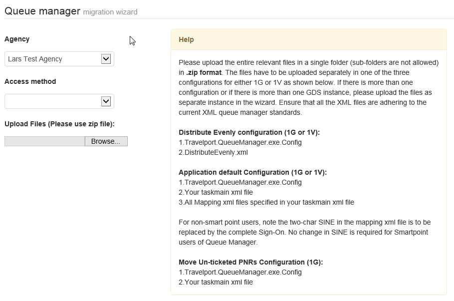 Schedules: Queue Manager Migration Wizard